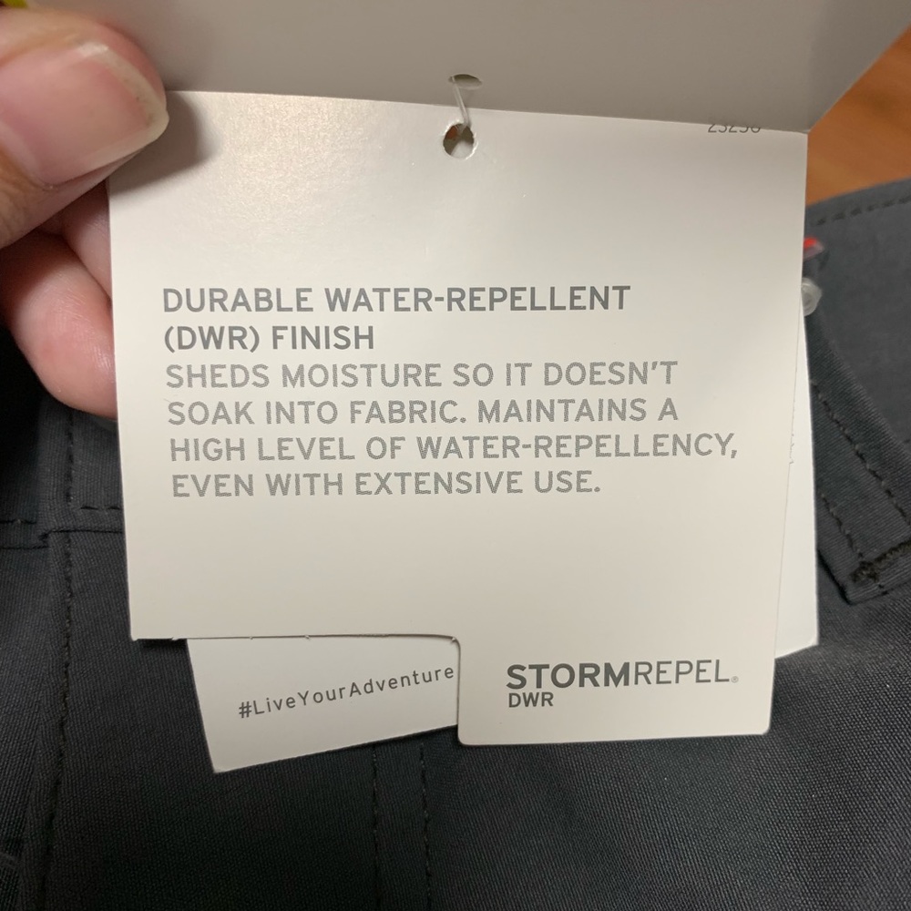 Eddie Bauer Slate Horizon Guide Chino Shorts - Picture 7 of 8
